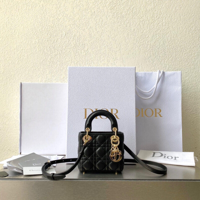 MICRO LADY DIOR BAG 超迷你三格戴妃包 S0856ONGE_M900