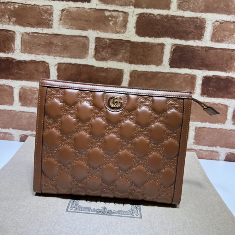 GUCCI古驰GG Matelassé手拿包723780