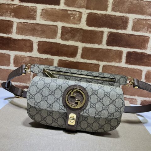 GUCCI古驰Blondie系列腰包718154