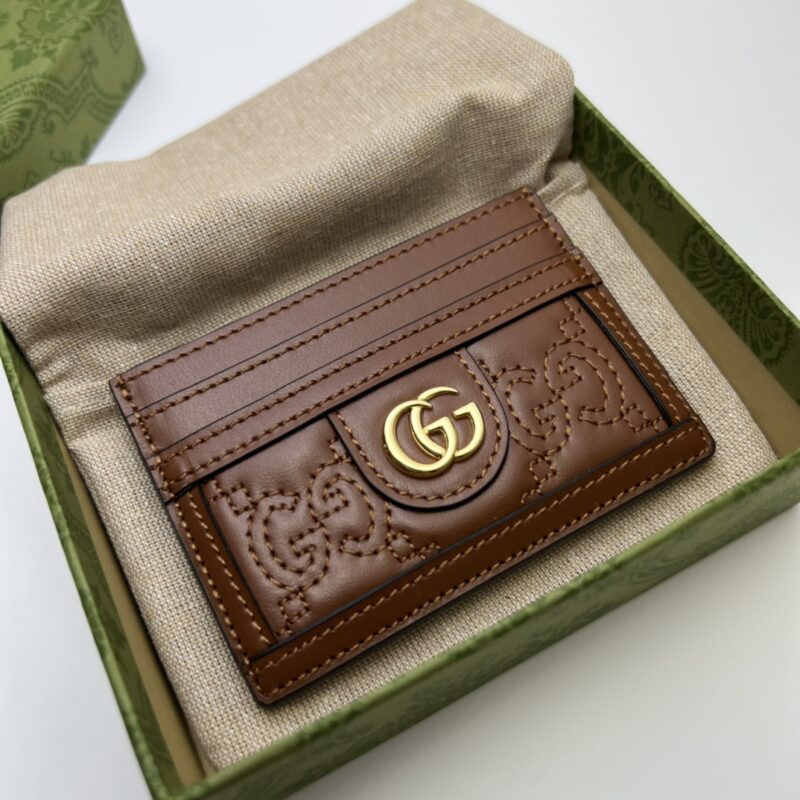 GUCCI古驰GG Matelassé卡片夹723790