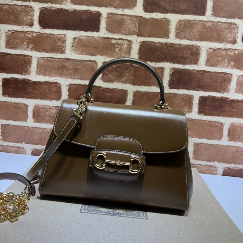 GUCCI古驰Horsebit 1955系列中号手袋702049