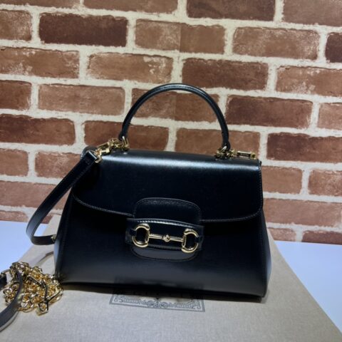 GUCCI古驰Horsebit 1955系列中号手袋702049