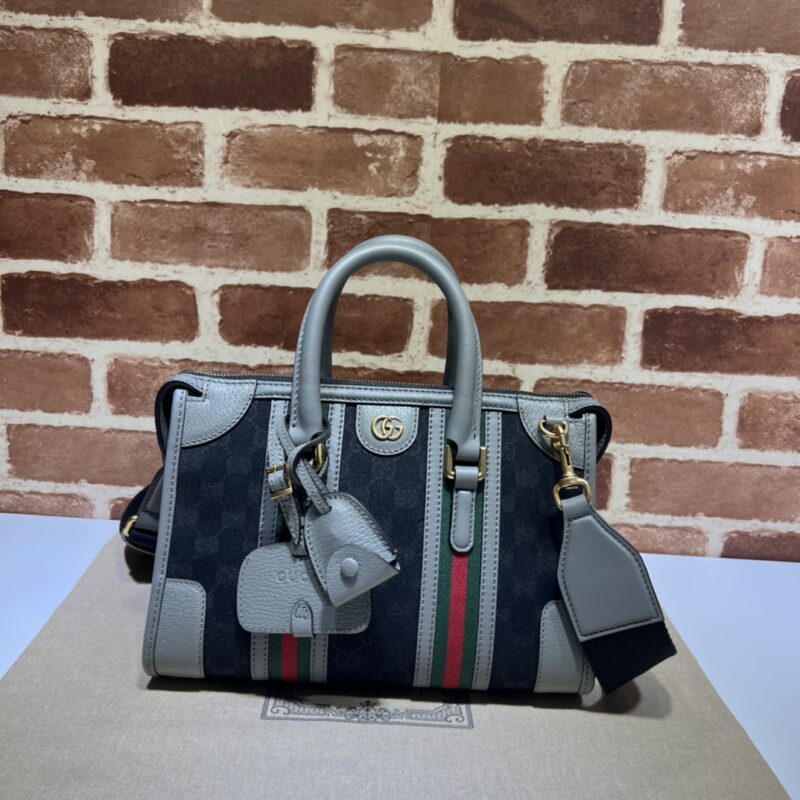 GUCCI古驰小号帆布手提包715772