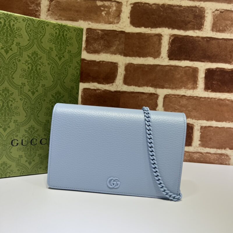 GUCCI古驰GG Marmont系列链带钱包497985