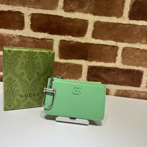GUCCI古驰GG Marmont系列钥匙扣卡包701070