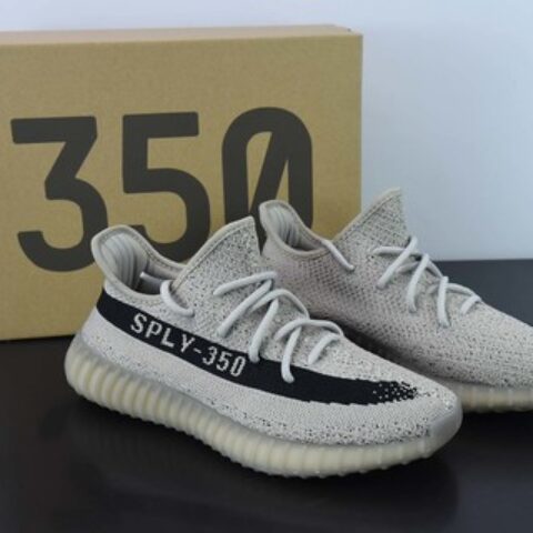 椰子/Yeezy 350V2 灰黑男女同款运动鞋 货号:HP7870