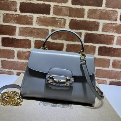 GUCCI古驰Horsebit 1955系列中号手袋702049