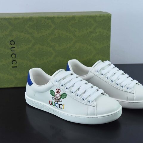 Gucci古驰 小白鞋系列 经典小蜜蜂低帮休闲板鞋
