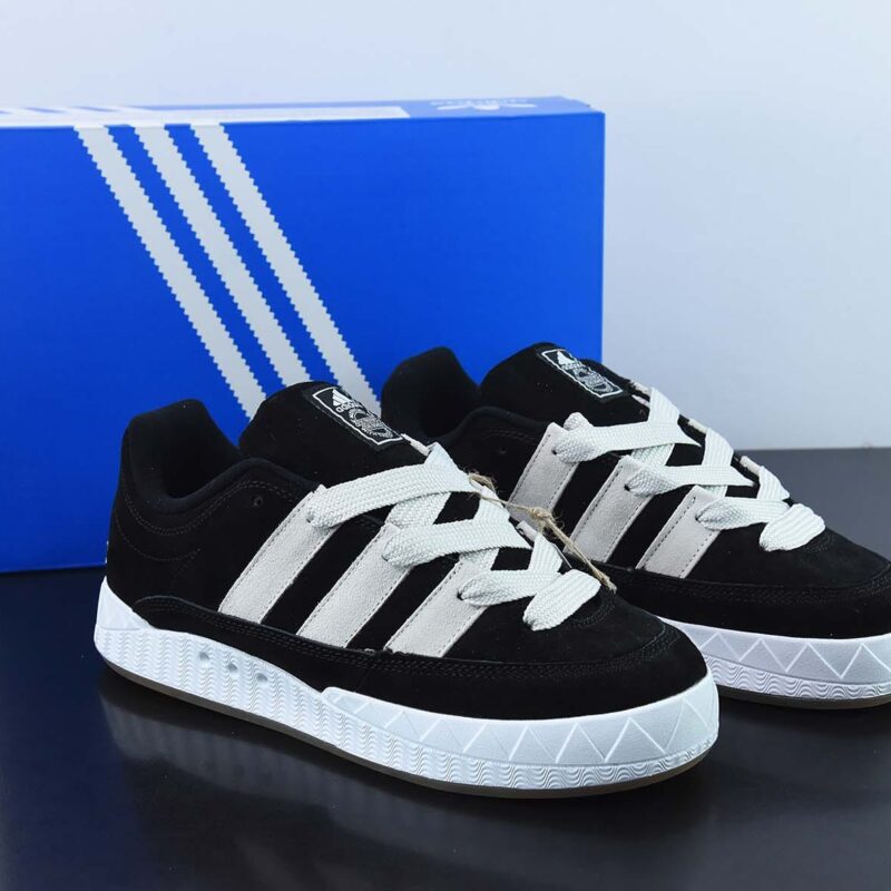 Atmos x Adidas Adimatic Low马蒂奇系列低帮复古鲨鱼面包休闲运动休闲滑板板鞋货号:GY5274