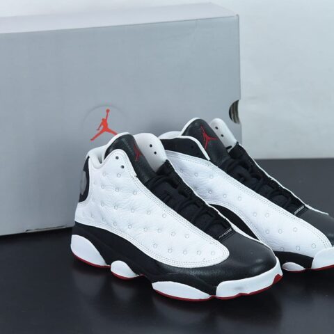 Air Jordan 13 “He Got Game” AJ13 乔13复刻黑白熊猫 全息3D真猫眼 货号:414571-104