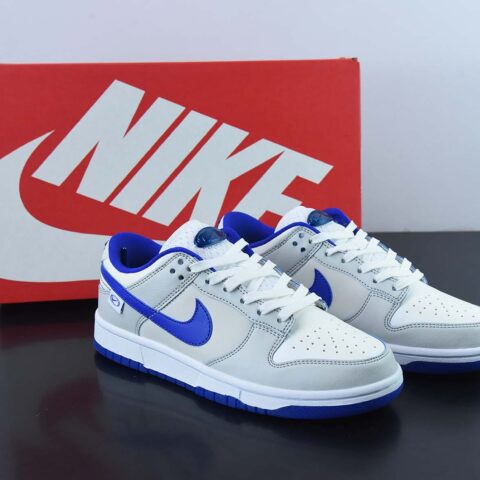 Nike SB Dunk Low “White/Blue” 克莱因蓝低帮休闲板鞋 货号:FB1841-110