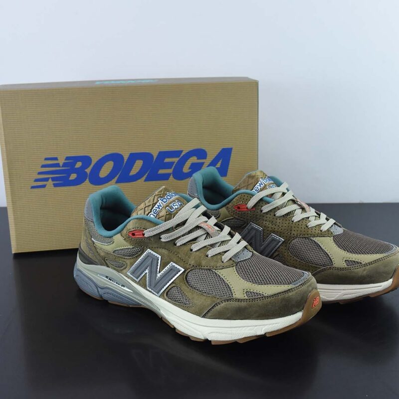 Bodegar x NB新百伦New Balance Made in USA M990V3"Here to Stay"三代系列男女同款运动鞋 货号:M990BD3