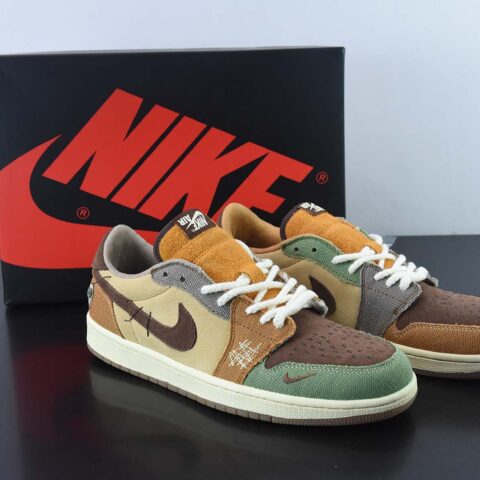 Air Jordan 1 Low 巫毒娃娃脚趾AJ1乔1低帮休闲板鞋官方货号:DZ7292 200V