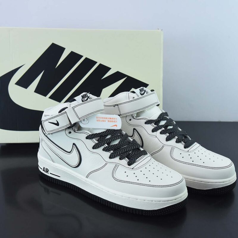 Undefeated x Nk Air Force 1'07 Mid 夜魔侠 空军一号中帮休闲板鞋 货号:GB5969-001