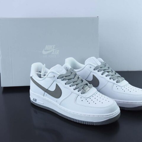 Nike Air Force 1'07 Low 白银配色 空军一号漫天星低帮休闲板鞋 货号:AH0286-111