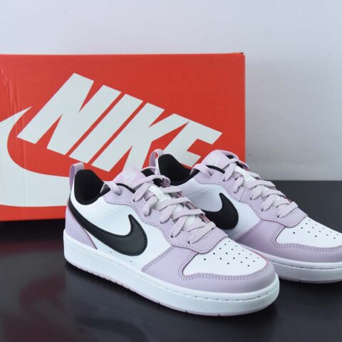 Nike Court Borough Low 2 (GS)樱花粉低帮休闲板鞋 货号:BQ5448-005
