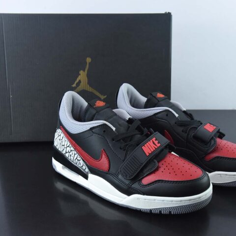 Air Jordan Legacy AJ312 Low 头层魔术贴三合一板鞋 货号:CD7069-006