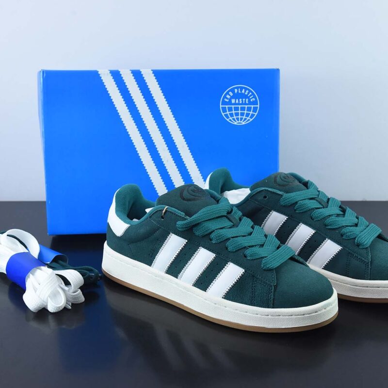 阿迪达斯Adidas Originals Campus 00s 学院系列面包风经典复古低帮百搭休闲运动板鞋 货号:HR1467