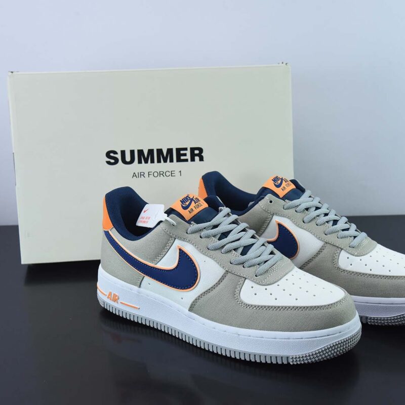 NIke Air Force 1 '07 双勾 布面空军一号低帮休闲板鞋货号:DG2296-021