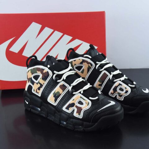 NK Air More Uptempo 大AIR皮蓬复古篮球鞋 官方货号:CJ6122-001