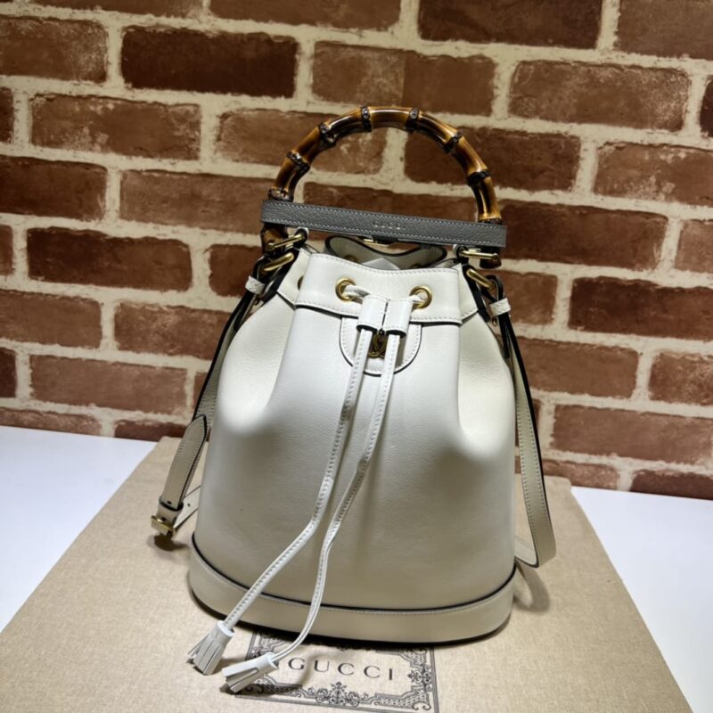 GUCCI古驰竹节小号水桶包724652