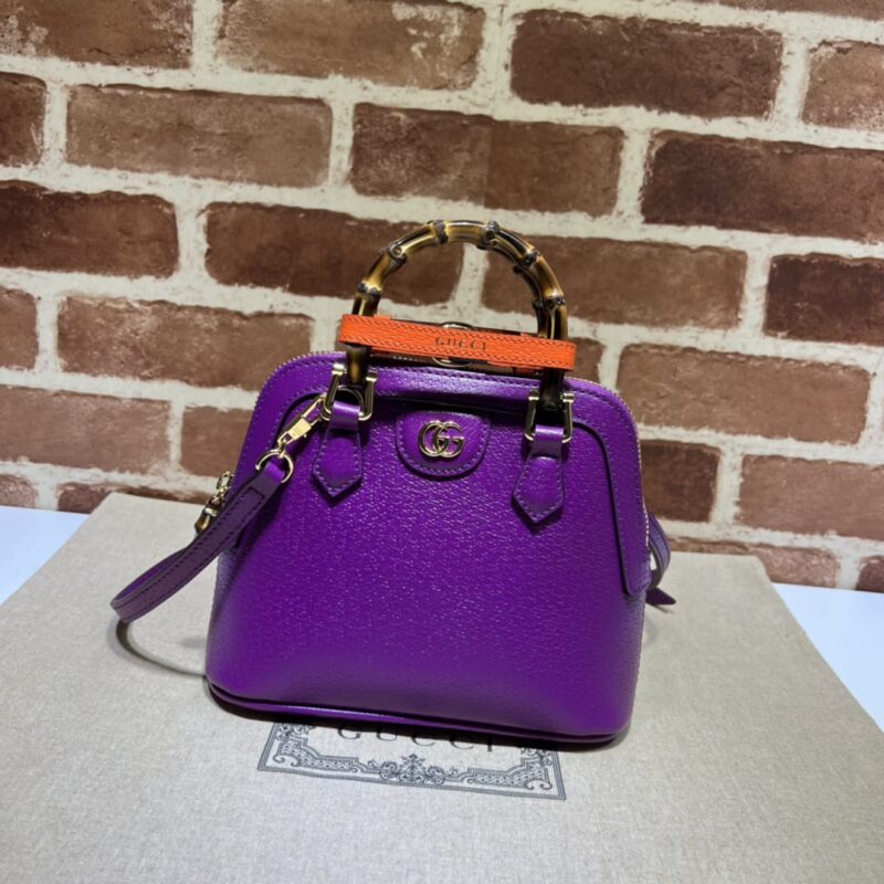 GUCCI古驰Diana竹节迷你托特包715775