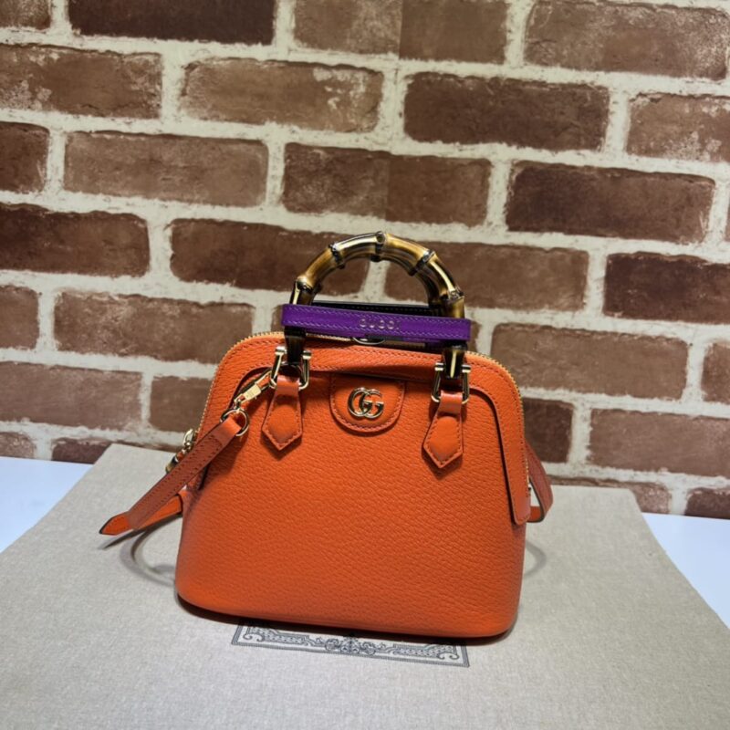 GUCCI古驰Diana竹节迷你托特包715775