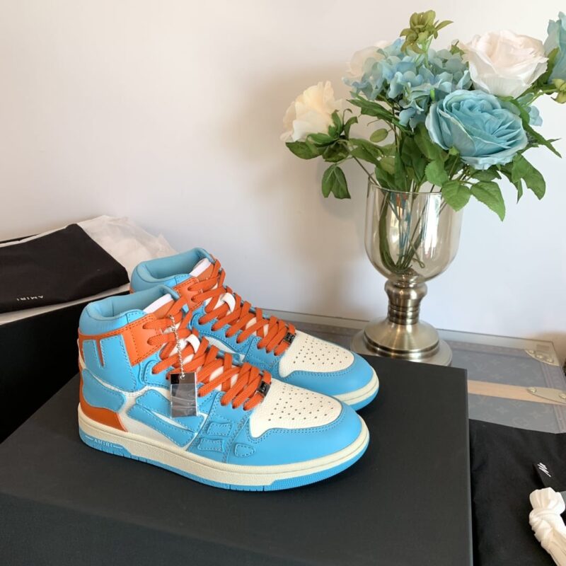 𝐀𝐌𝐢𝐑 双层牛皮贴合后全手工男女情侣款高帮骨头鞋