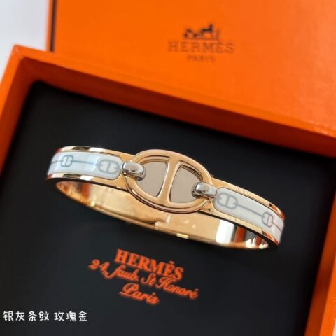 HERMES 爱马仕MINI CLIC CHAINE D'ANCRE BRACELET猪鼻手镯手环