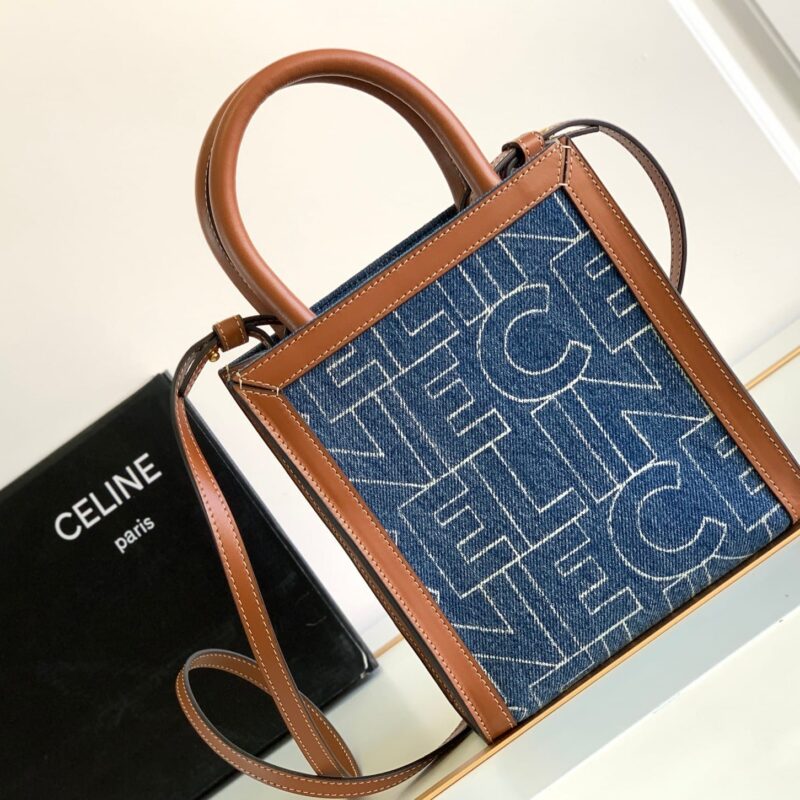 CELINE赛琳帆布系列迷你托特包191542