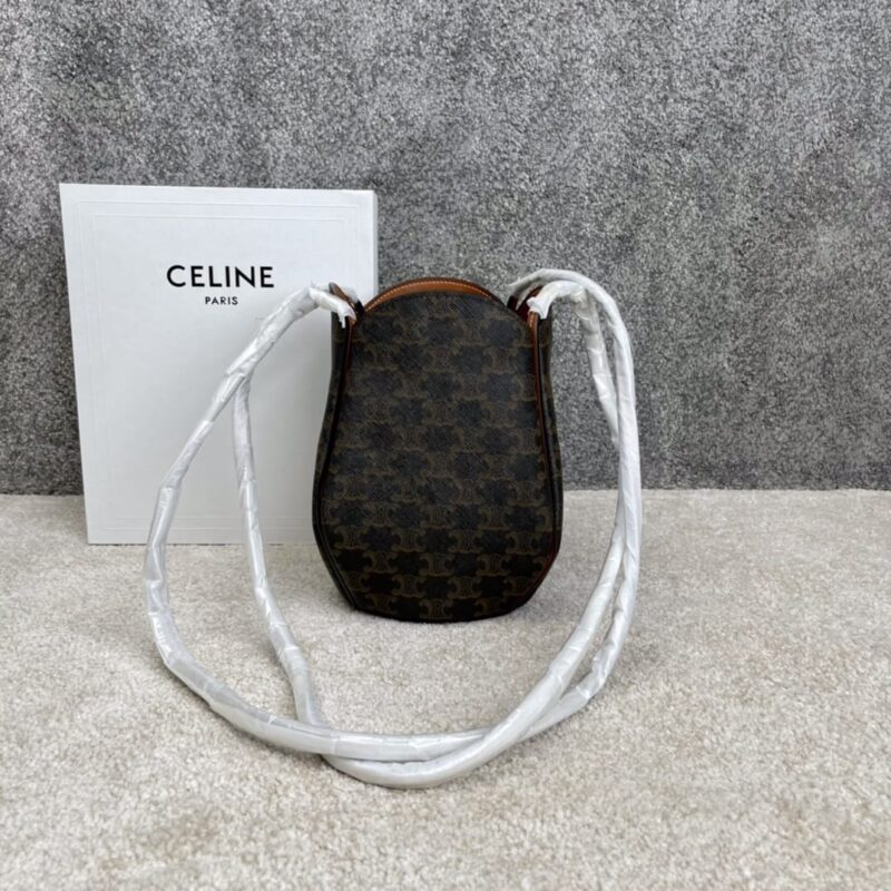 CELINE赛琳MARLOU TRIOPHE 人造革手袋194983