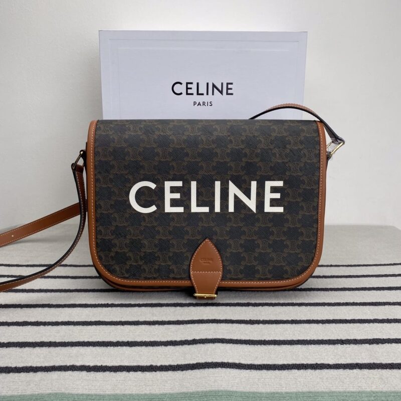 CELINE赛琳FOLCO标志印花邮差包193902