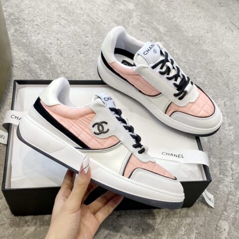 Chanel香奈儿 2023原版定制大象纹小牛皮运动鞋