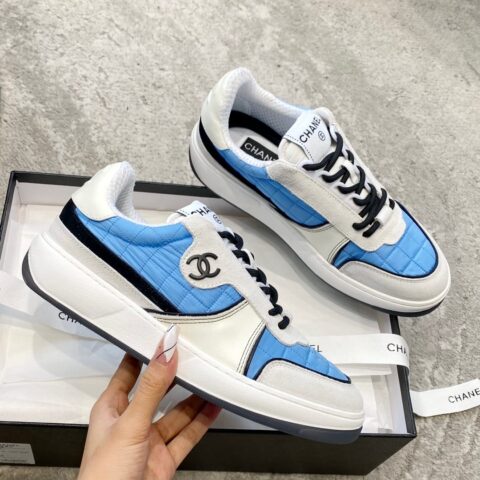 Chanel香奈儿 2023原版定制大象纹小牛皮运动鞋