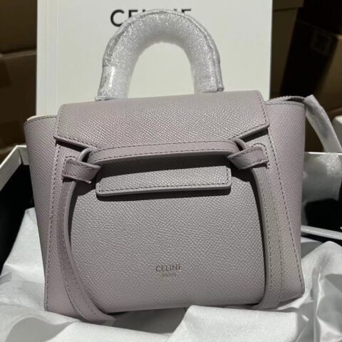 CELINE赛琳Belf PICO迷你粒面小牛皮手袋194263