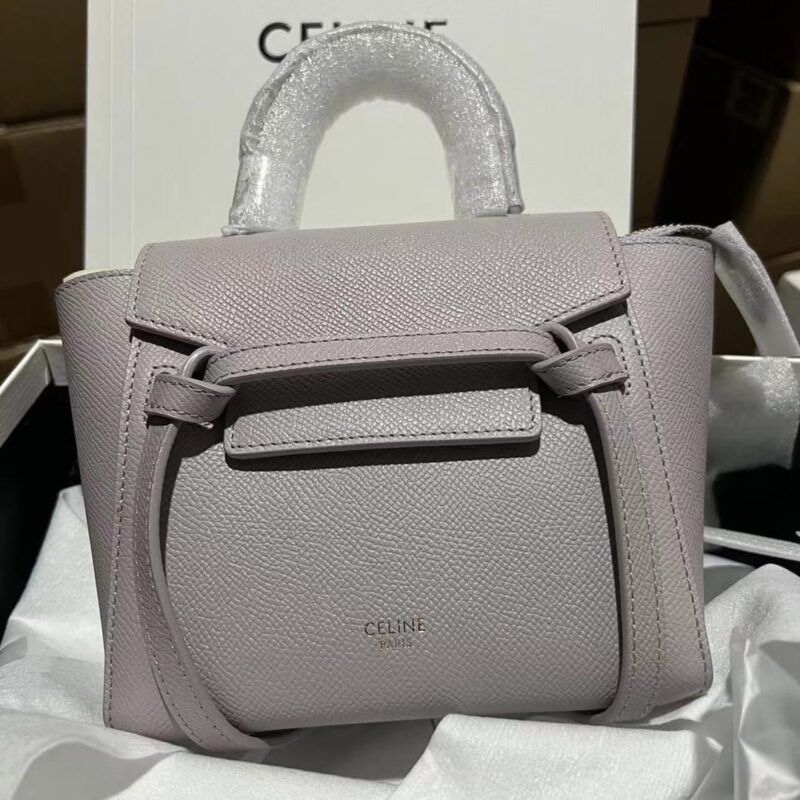 CELINE赛琳Belf PICO迷你粒面小牛皮手袋194263