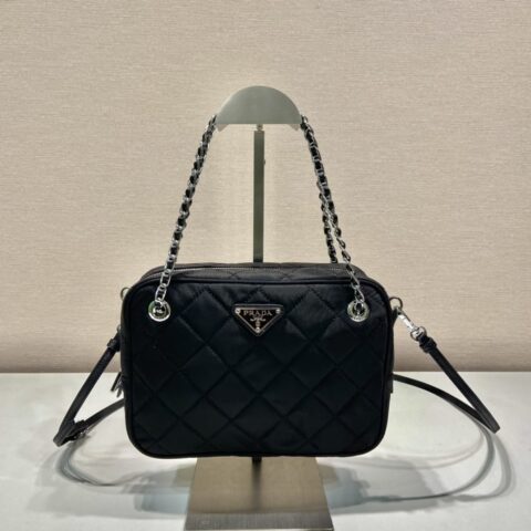 PRADA普拉达进口尼龙面料中古相机包1BD642
