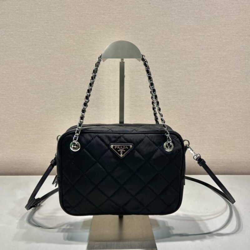 PRADA普拉达进口尼龙面料中古相机包1BD642