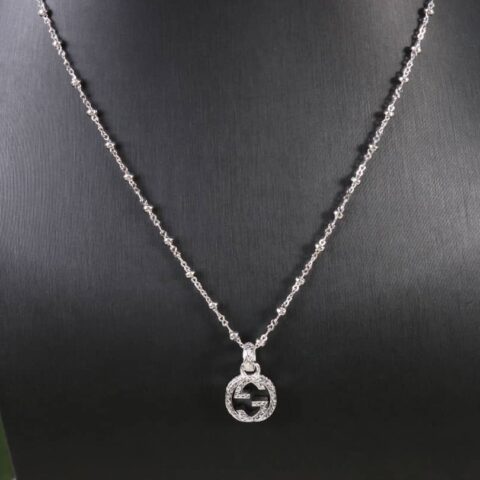新款古驰gucci双G项链