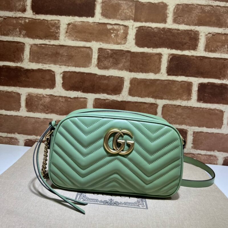 GUCCI古驰GG Marmont系列小号绗缝肩背包447632