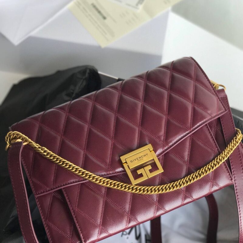 Givenchy纪梵希定制亮光小羊皮大号手袋1119