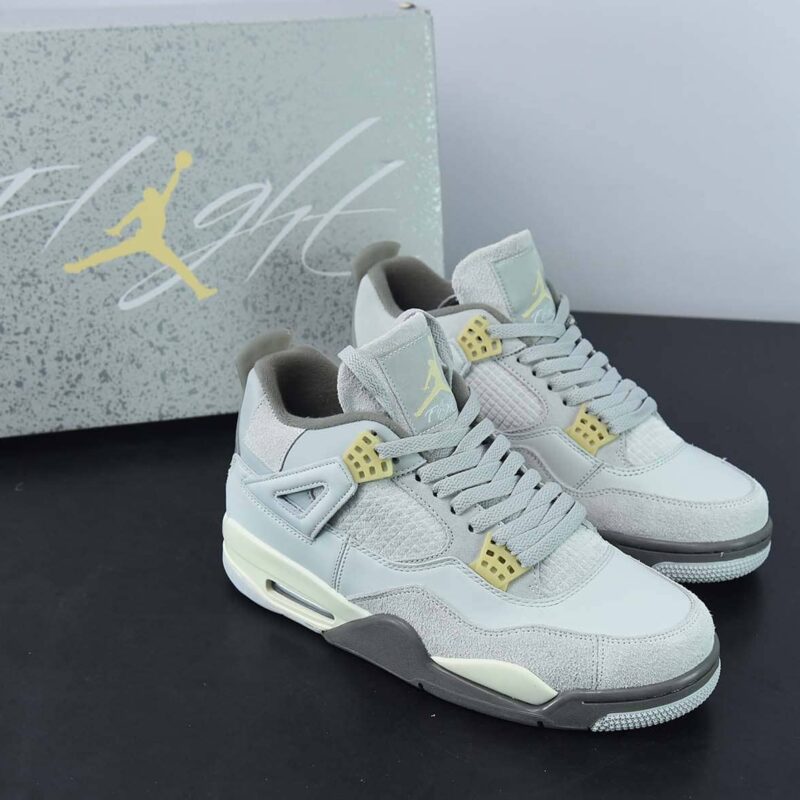 Air Jordan AJ4 SE "Craft" 兔年限定灰兔子男子运动鞋 DV3742-021