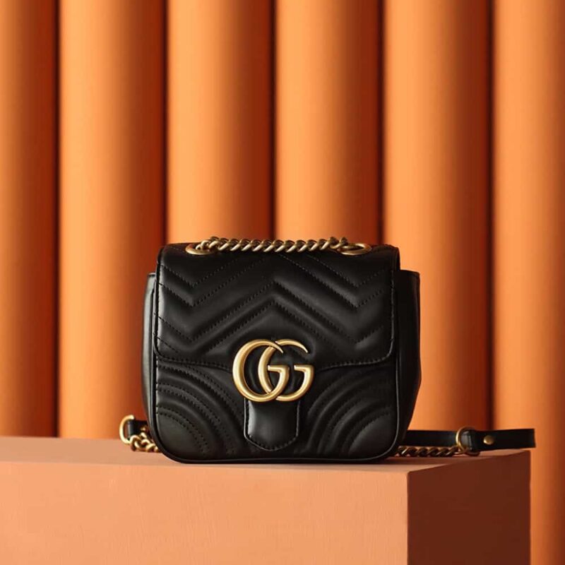 GUCCI GG Marmont mini shoulder bag 739682 AABZC 1000