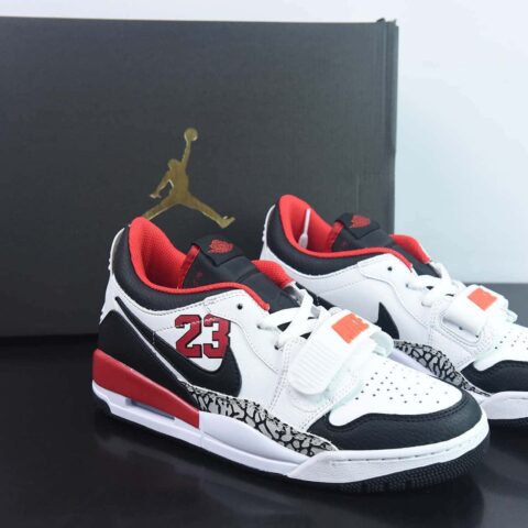 NK Air Jordan Legacy AJ312 Low 头层魔术贴三合一板鞋 货号:FJ7221-101