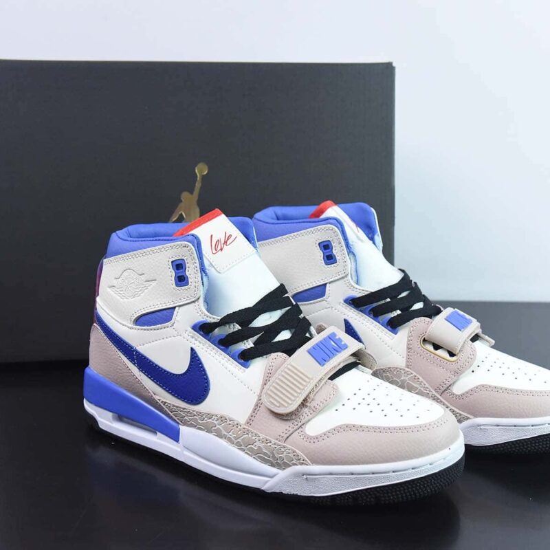 NK Air Jordan Legacy AJ312 头层品质 魔术贴三合一板鞋 爆裂纹 货号:FD4332-141