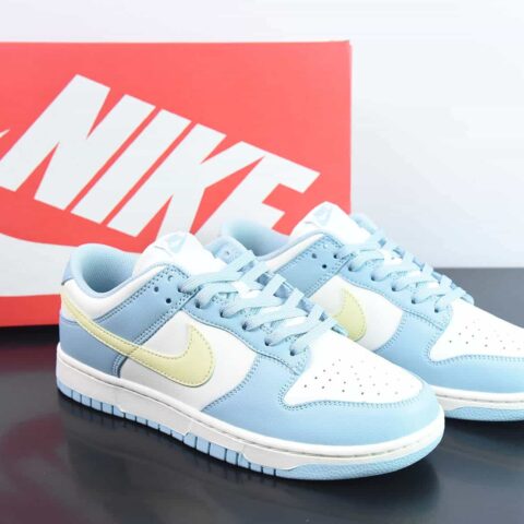 NK Wmns SB Dunk Low"Ocean Bliss Citron Tint"扣篮系列低帮休闲运动滑板板鞋“柠檬海盐蓝”货号:DD1503-123
