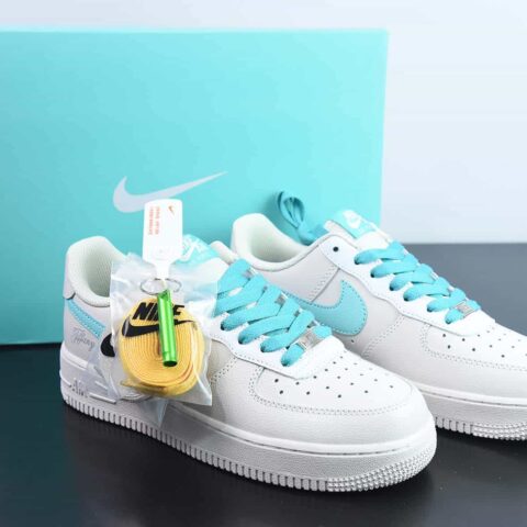 Tiffany & Co. x Nk Air Force 1'07 Low SP "Friends and Family" 蒂芙尼 联名款 空军一号低帮休闲板鞋 货号:DZ1382-211