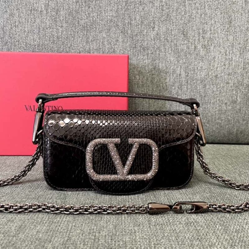 Valentino华伦天奴Garavani MINILOC小牛皮手袋1133S