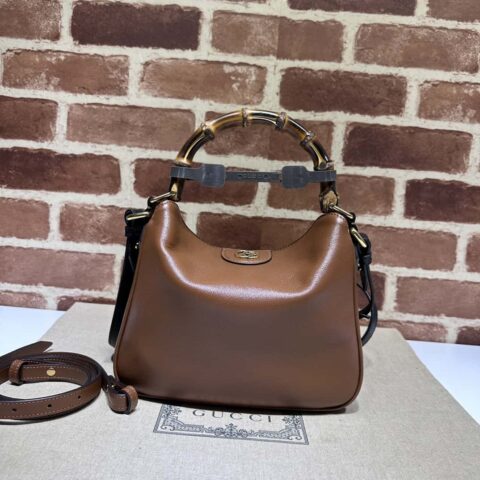GUCCI古驰Diana竹节小号肩背包746251