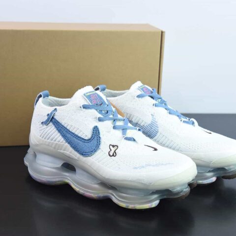 Nike Vapor Max 白蓝 蒸汽大气垫慢跑鞋 货号:FJ7736-141